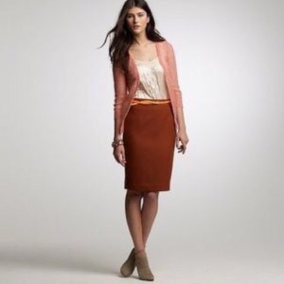J. Crew Dresses & Skirts - J. Crew No. 2 Pencil Skirt Wool Fall Mood Skirt
